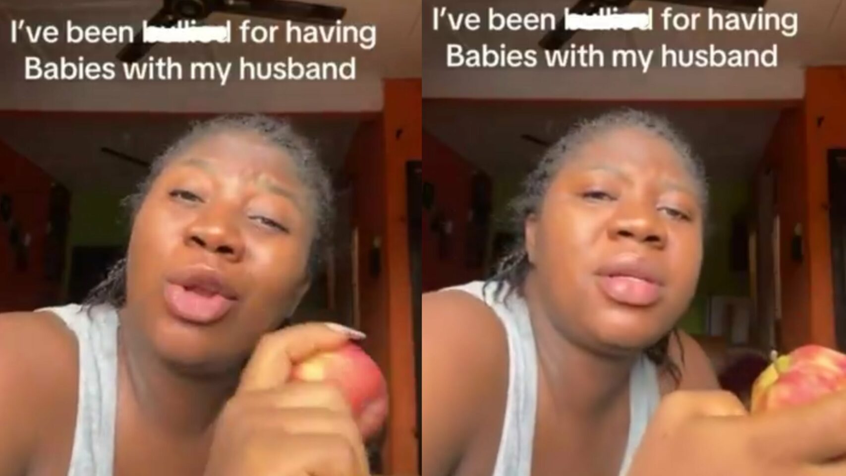 “If my husband wants 15 children, I’ll give birth to them” — Woman says